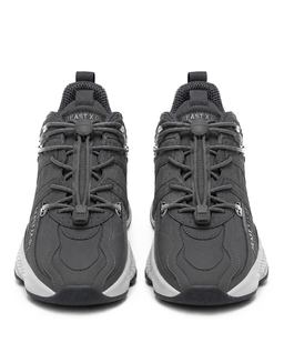 Szare sneakersy Beast X-01 - Image #3