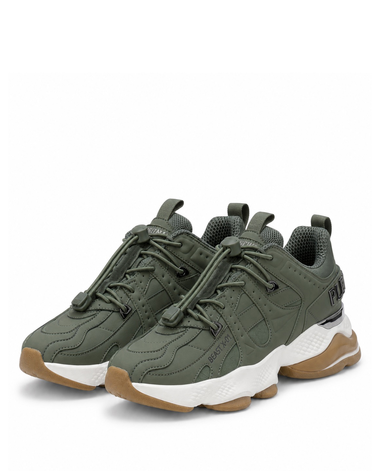 Zielone sneakersy Beast X-01 - Image #2