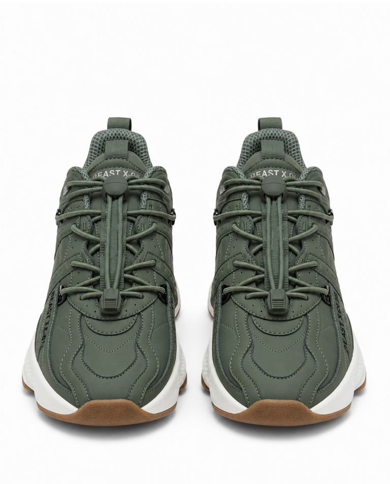 Zielone sneakersy Beast X-01 - Image #3