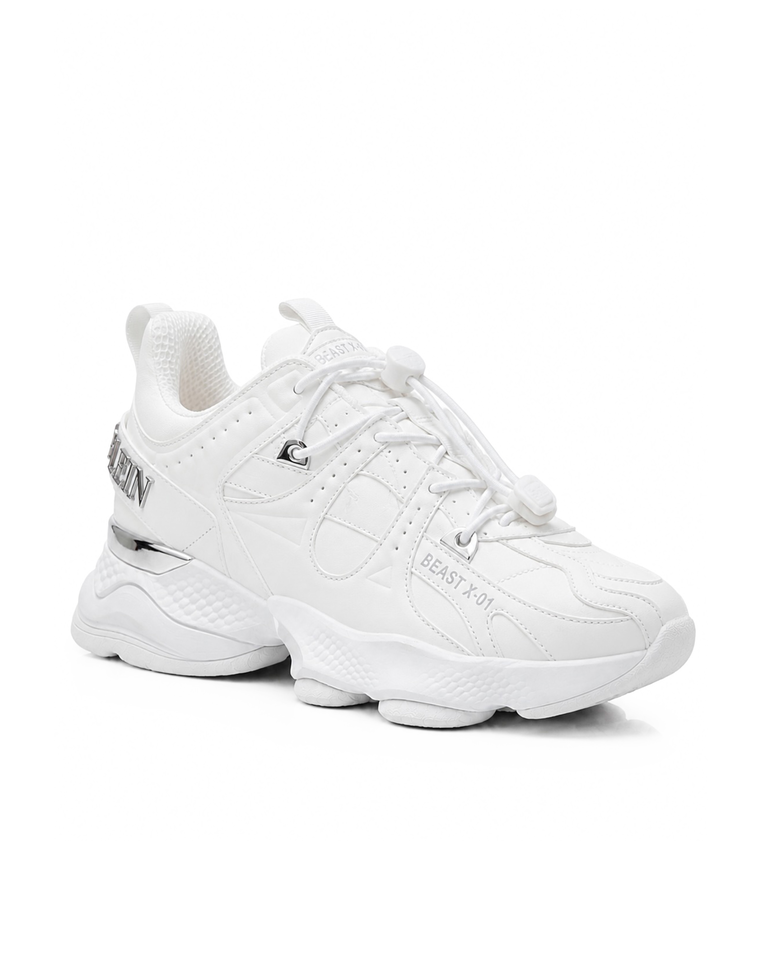 Białe sneakersy Beast X-01