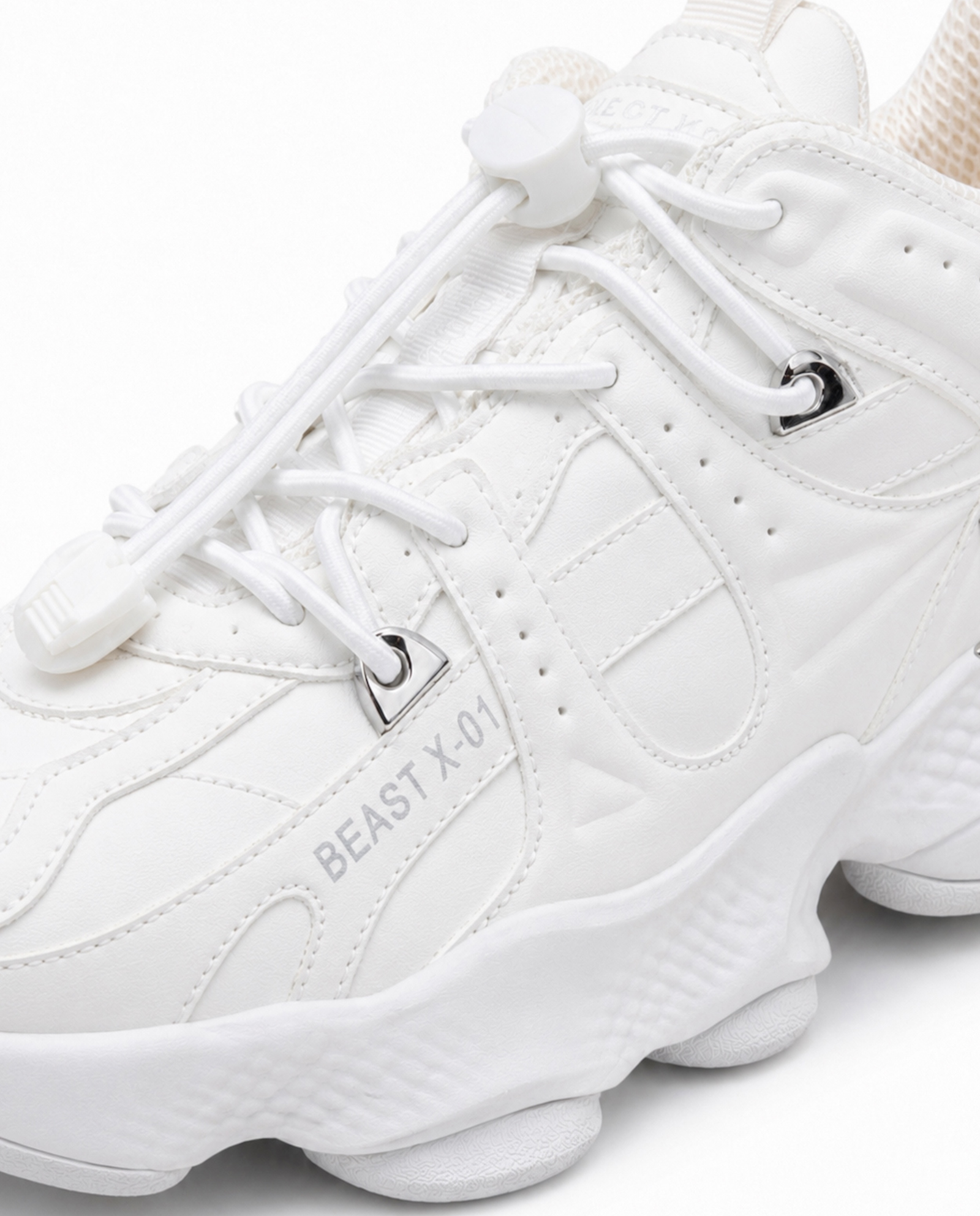 Białe sneakersy Beast X-01 - Image #5