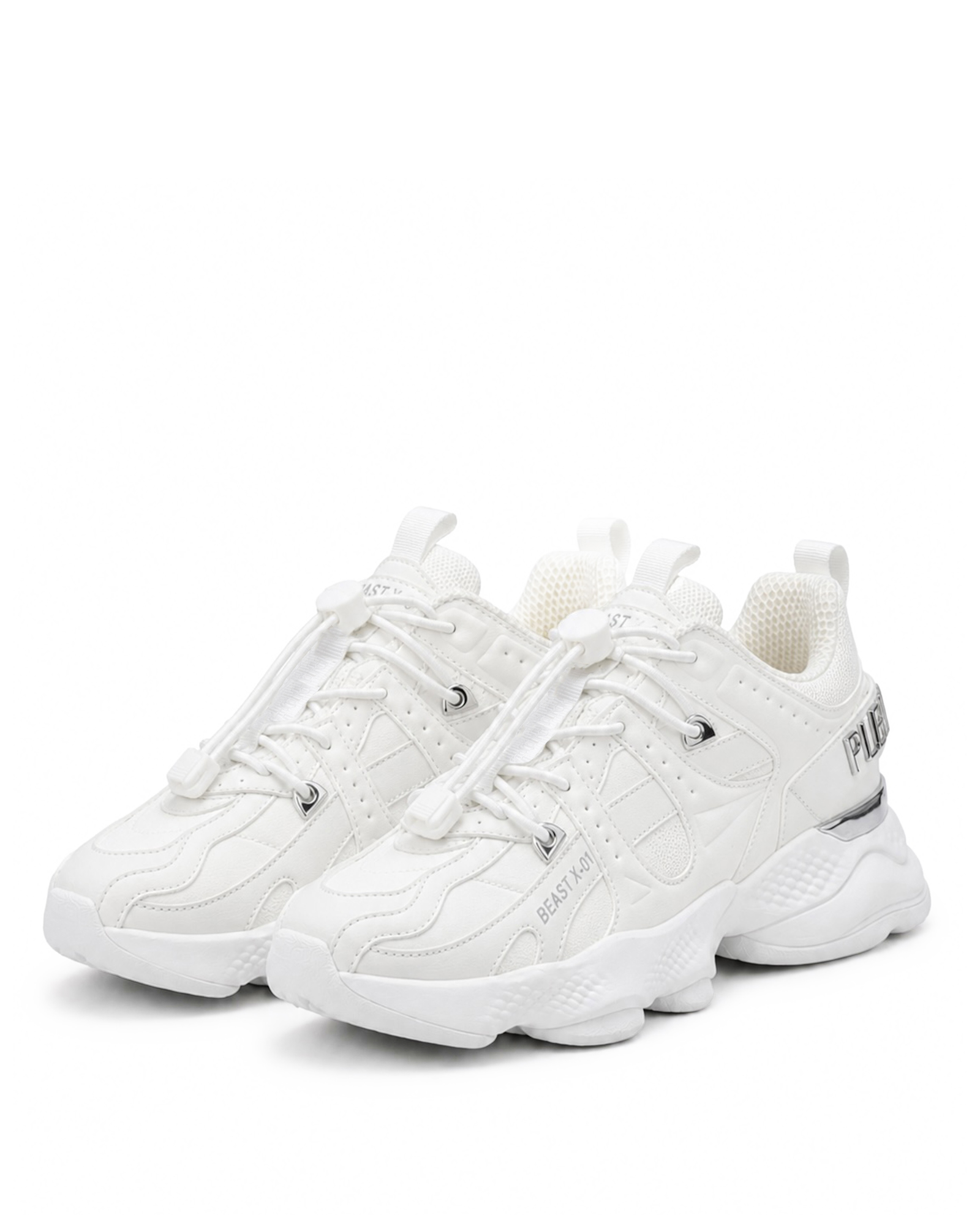 Białe sneakersy Beast X-01 - Image #2