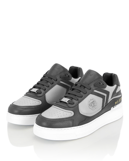 Szare sneakersy Pit-$top - Image #2