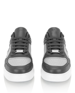 Szare sneakersy Pit-$top - Image #5