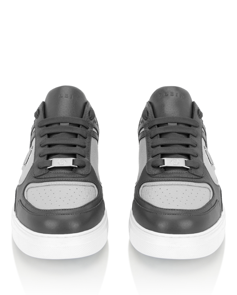 Szare sneakersy Pit-$top - Image #5