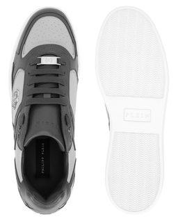 Szare sneakersy Pit-$top - Image #6