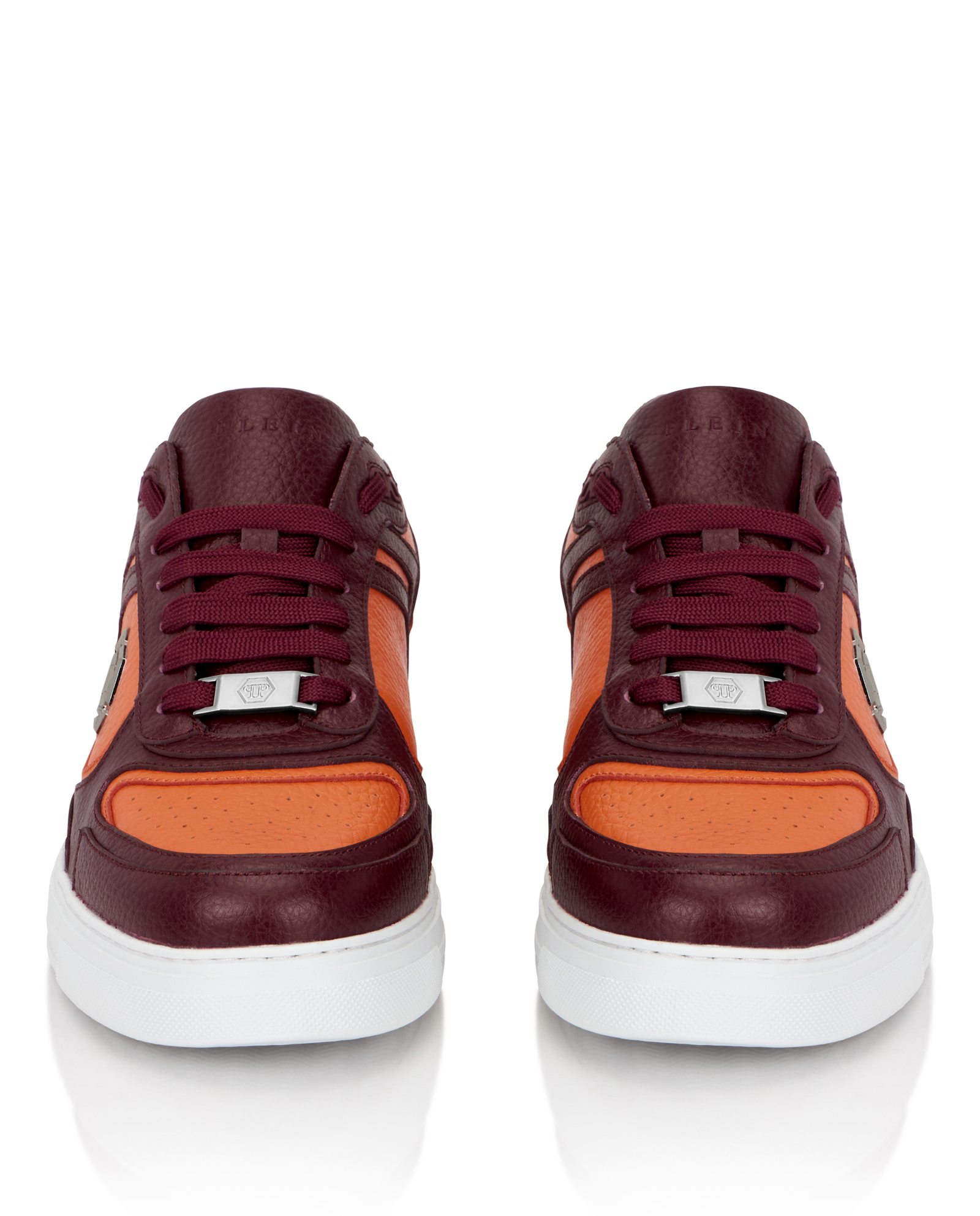 Bordowe sneakersy Pit-$top - Image #5