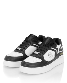Biało-czarne sneakersy Pit-$top - Image #2