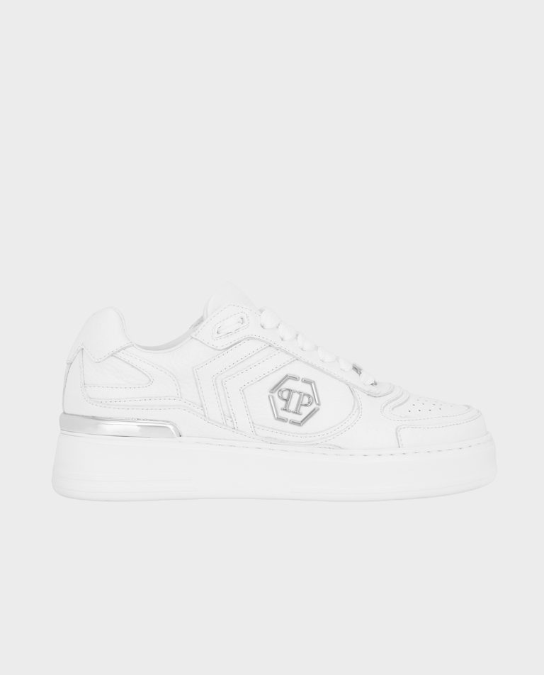 Białe sneakersy Pit-$top