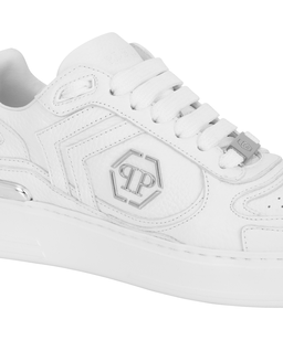 Białe sneakersy Pit-$top - Image #7