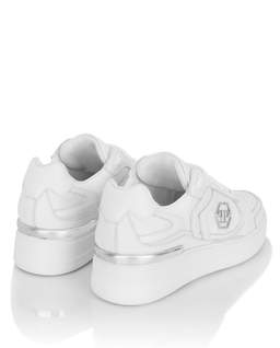 Białe sneakersy Pit-$top - Image #4