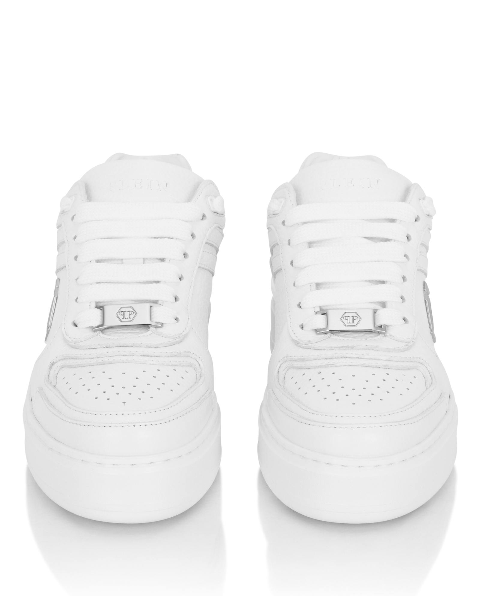 Białe sneakersy Pit-$top - Image #5