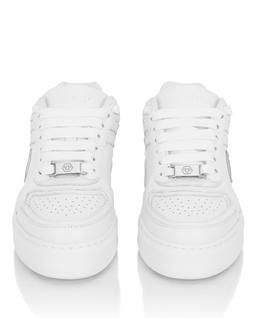 Białe sneakersy Pit-$top - Image #5
