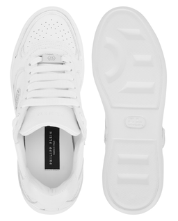 Białe sneakersy Pit-$top - Image #6