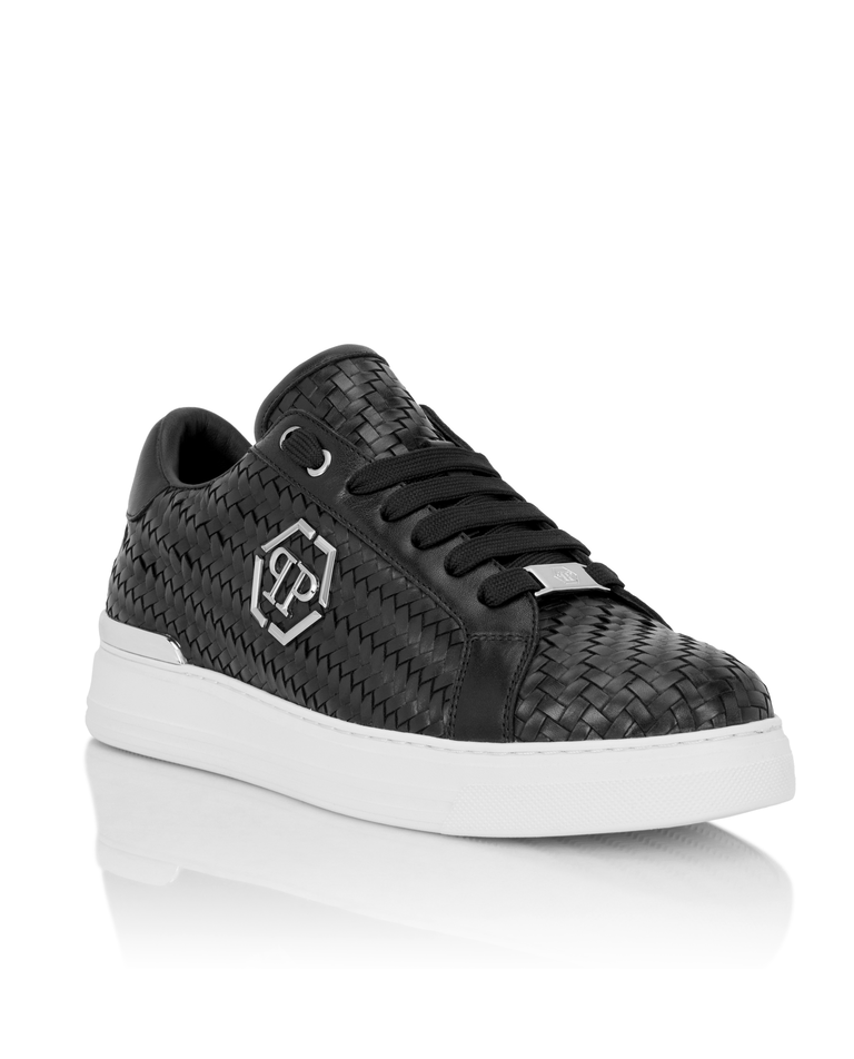 Czarne sneakersy Hexagon