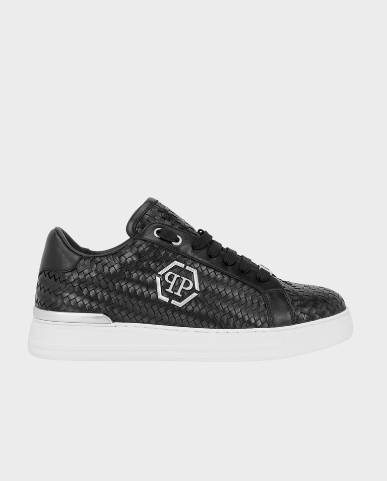 Czarne sneakersy Hexagon