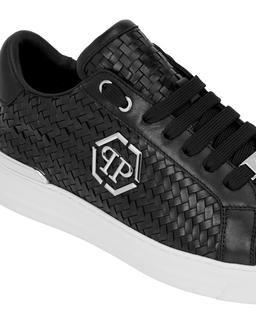 Czarne sneakersy Hexagon - Image #7