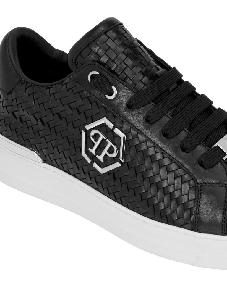 Czarne sneakersy Hexagon - Image #7