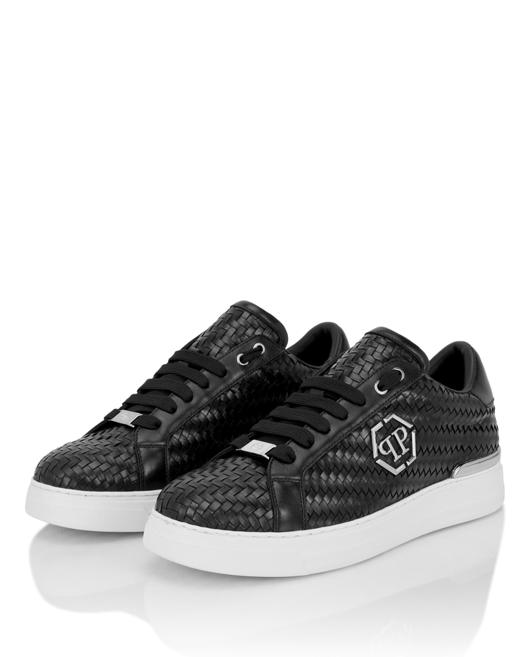 Czarne sneakersy Hexagon - Image #2