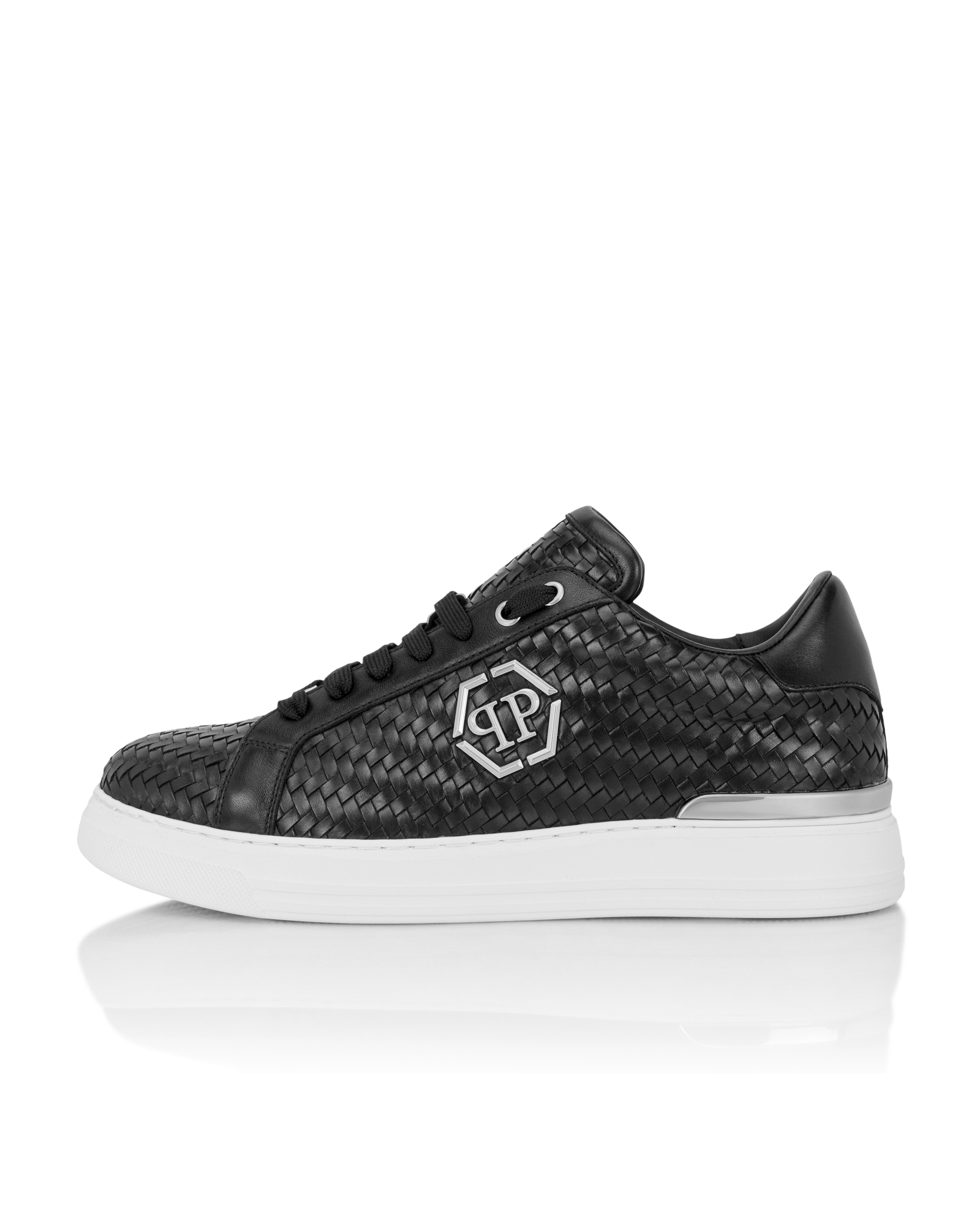 Czarne sneakersy Hexagon - Image #3