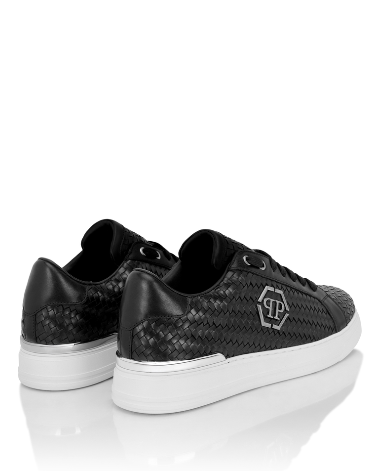 Czarne sneakersy Hexagon - Image #4