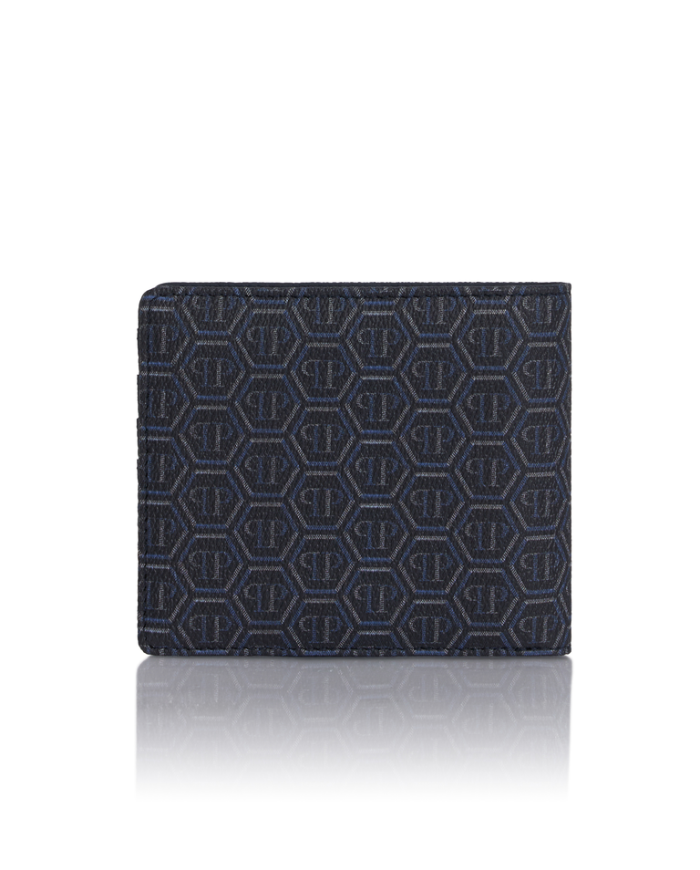 Granatowy portfel z monogramem Dragons