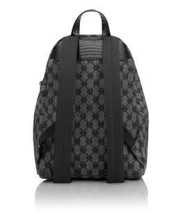 Czarny plecak z monogramem - Image #2