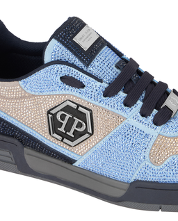 Niebieskie sneakersy z kryształkami P-Force 78 - Image #7