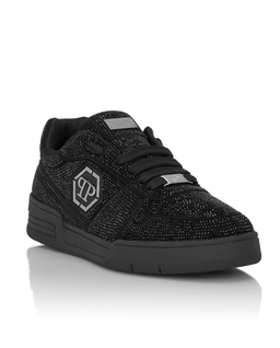 Czarne sneakersy z kryształkami P-Force 78 - Image #1