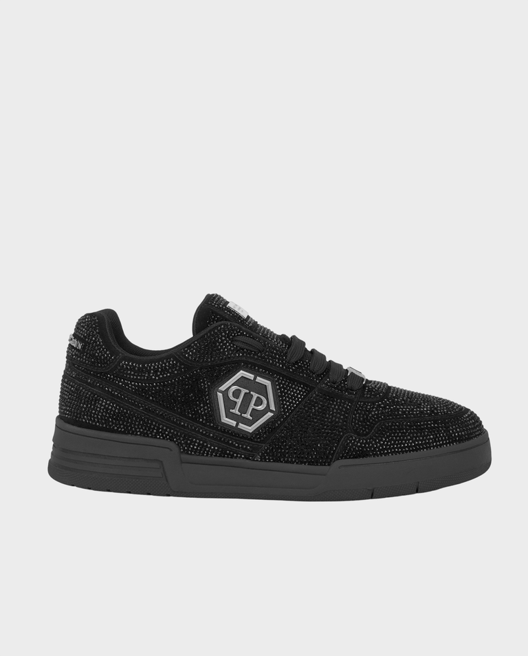 Czarne sneakersy z kryształkami P-Force 78