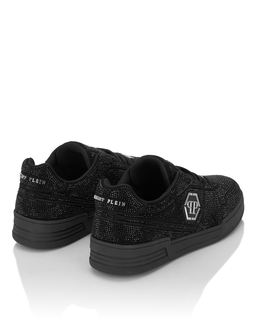 Czarne sneakersy z kryształkami P-Force 78 - Image #4