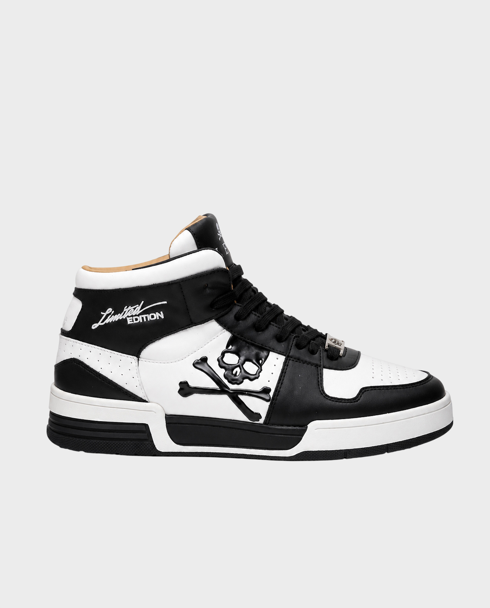 Biało-czarne sneakersy Hi-Top Notorius - Image #0