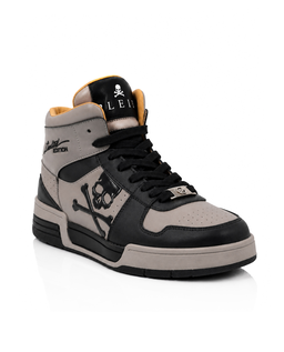 Szare sneakersy Hi-Top Notorius - Image #1