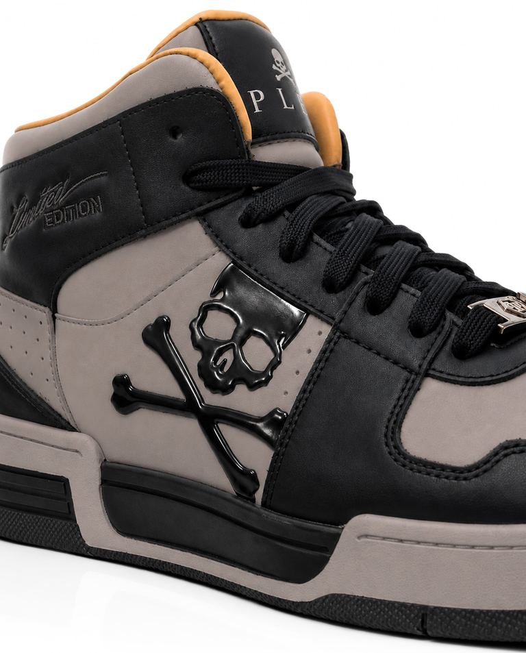 Szare sneakersy Hi-Top Notorius - Image #2