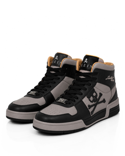 Szare sneakersy Hi-Top Notorius - Image #3