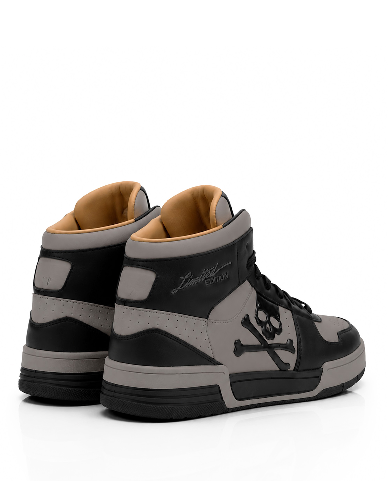 Szare sneakersy Hi-Top Notorius - Image #4