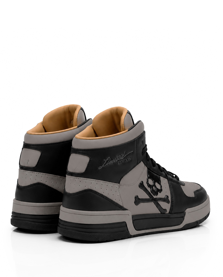 Szare sneakersy Hi-Top Notorius - Image #4