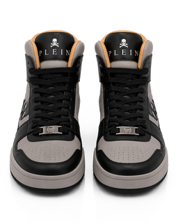 Szare sneakersy Hi-Top Notorius - Image #5
