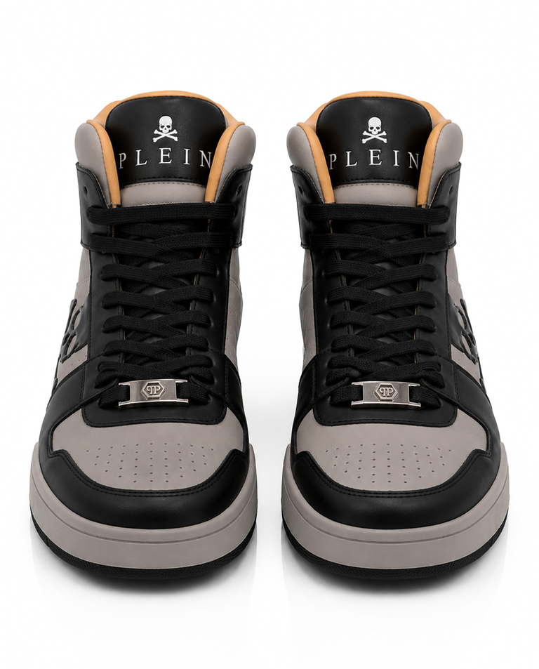 Szare sneakersy Hi-Top Notorius - Image #5