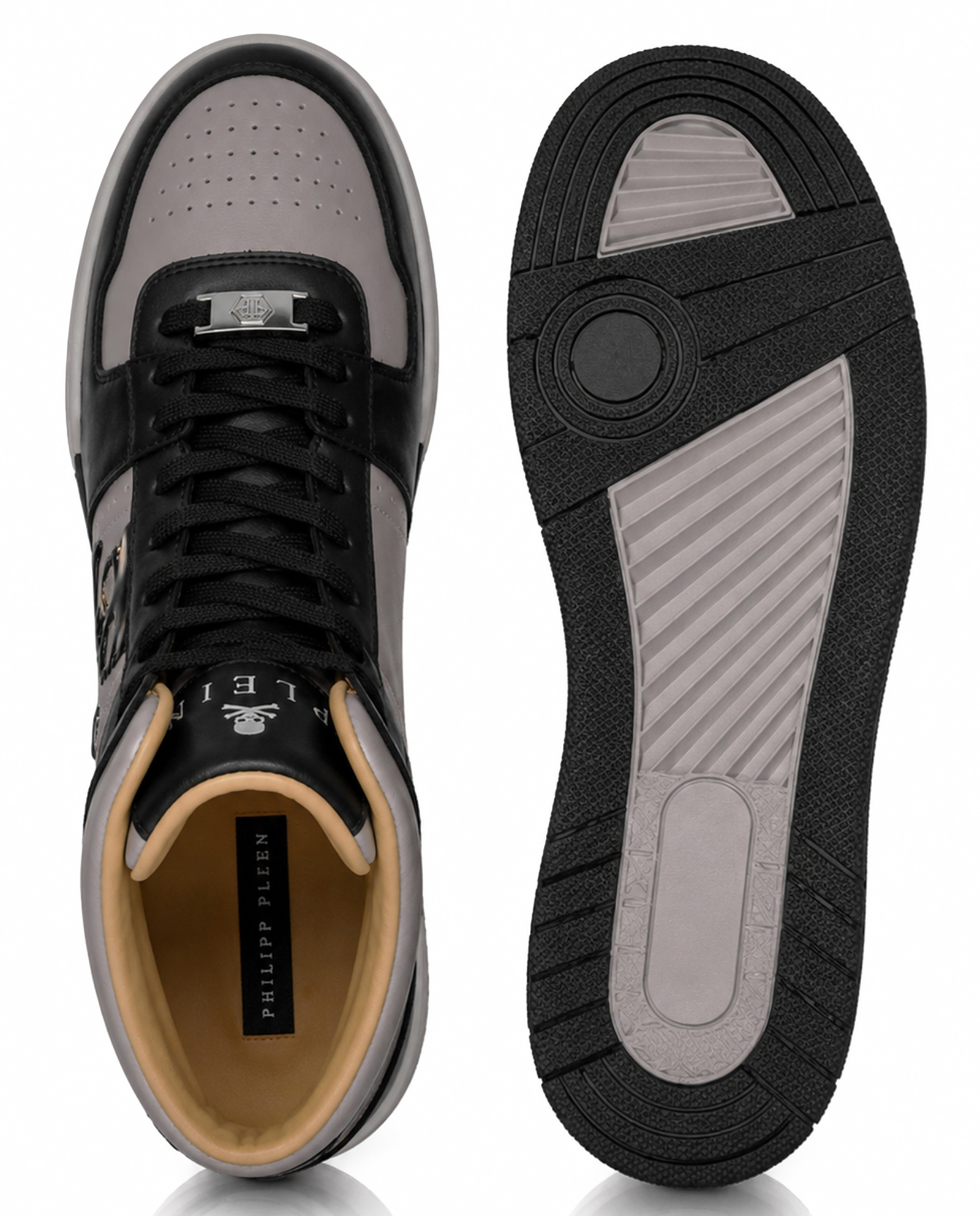 Szare sneakersy Hi-Top Notorius - Image #6