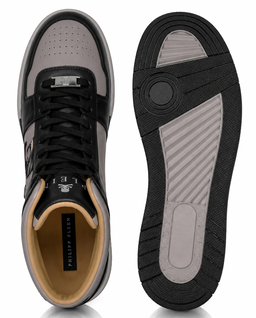 Szare sneakersy Hi-Top Notorius - Image #6