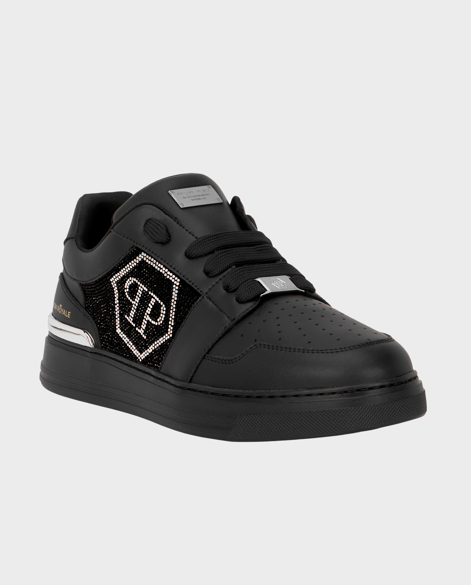 Czarne sneakersy Crystal Hexagon - Image #0