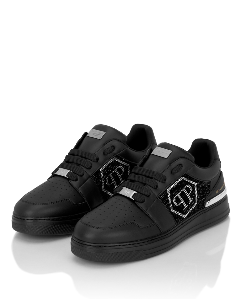 Czarne sneakersy Crystal Hexagon