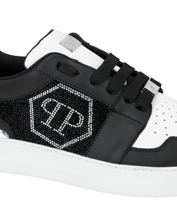 Czarno-białe sneakersy Crystal Hexagon - Image #6
