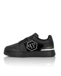 Czarne sneakersy Crystal Hexagon - Image #3