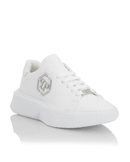 Białe sneakersy Godzilla Runner Hexagon - Image #1