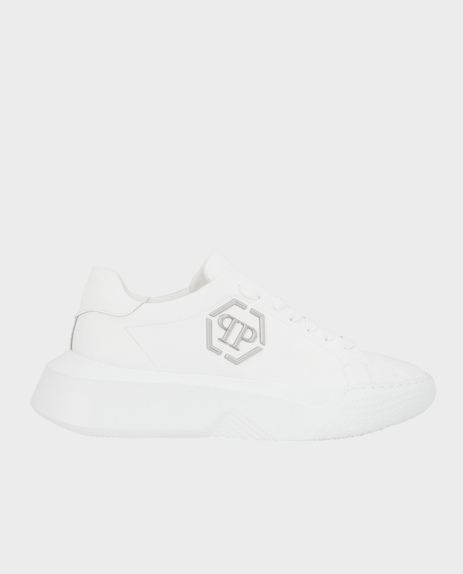 Białe sneakersy Godzilla Runner Hexagon - Image #0