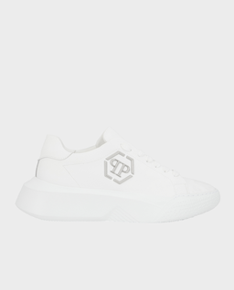 Białe sneakersy Godzilla Runner Hexagon - Image #0