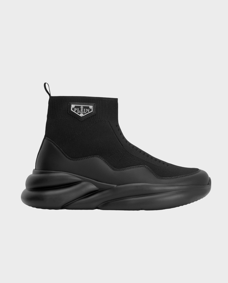 Czarne sneakersy Runner Sock Skywalker
