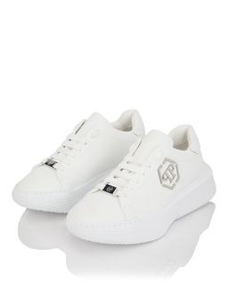 Białe sneakersy Godzilla Runner Hexagon - Image #4